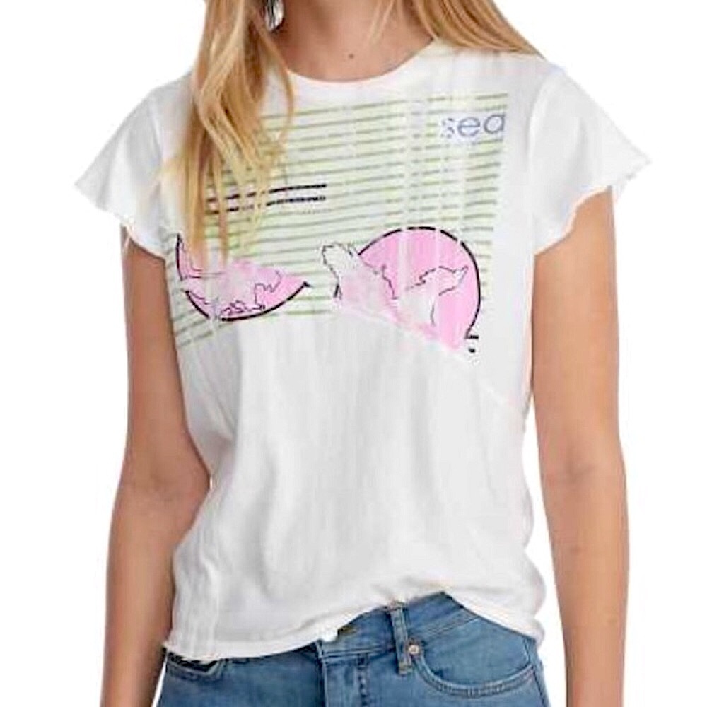 Rare Free People Radio Rock Tee